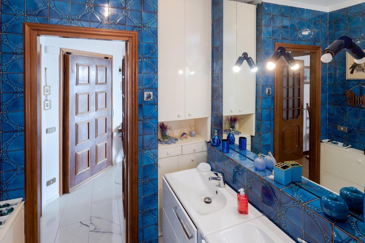 116 - Casa Colorata Vista Mare, 500M Dalla Spiaggia - Parcheggio Privato Gratis Incluso Ospedaletti Exteriör bild